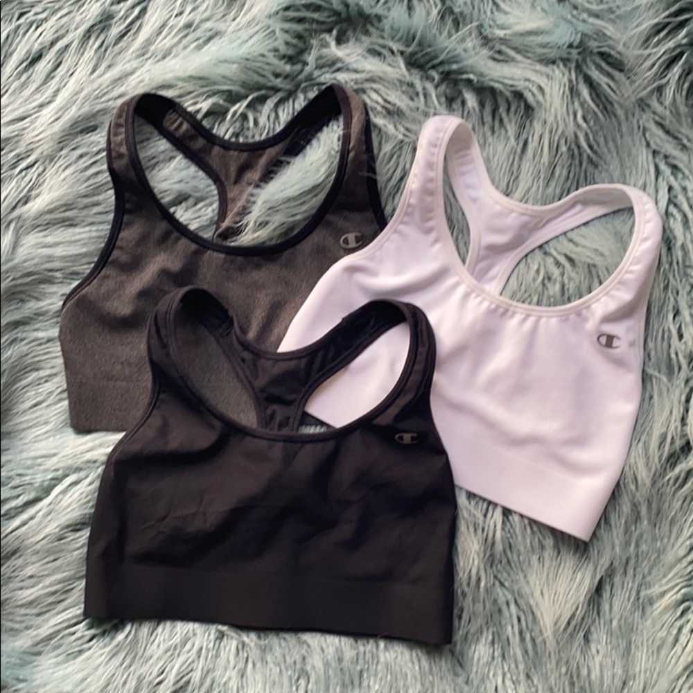 3 Champion Sports Bras